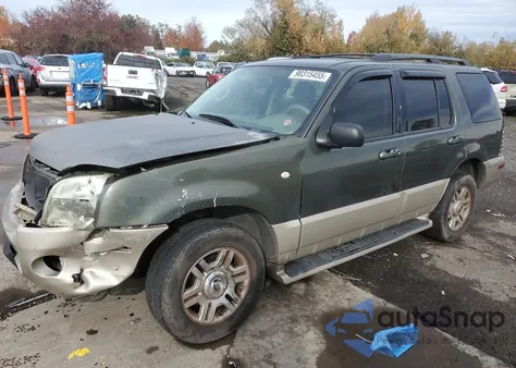 2004 Mercury Mountaineer из США, поврежденный, VIN 4M2ZU86W94ZJ06674